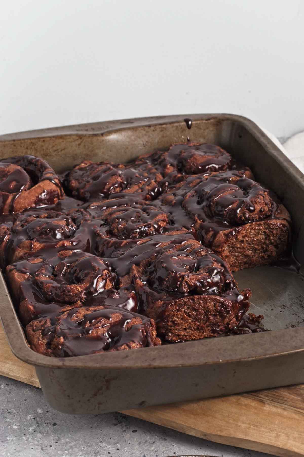 Chocolate Cinnamon Rolls